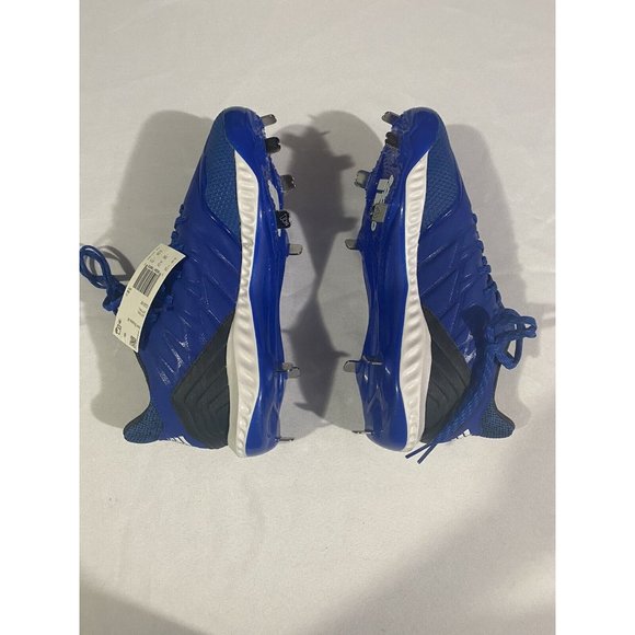 New Women’s Size 9 Blue Adidas Icon Bounce Metal Softball Cleats CG5187 - Picture 4 of 9
